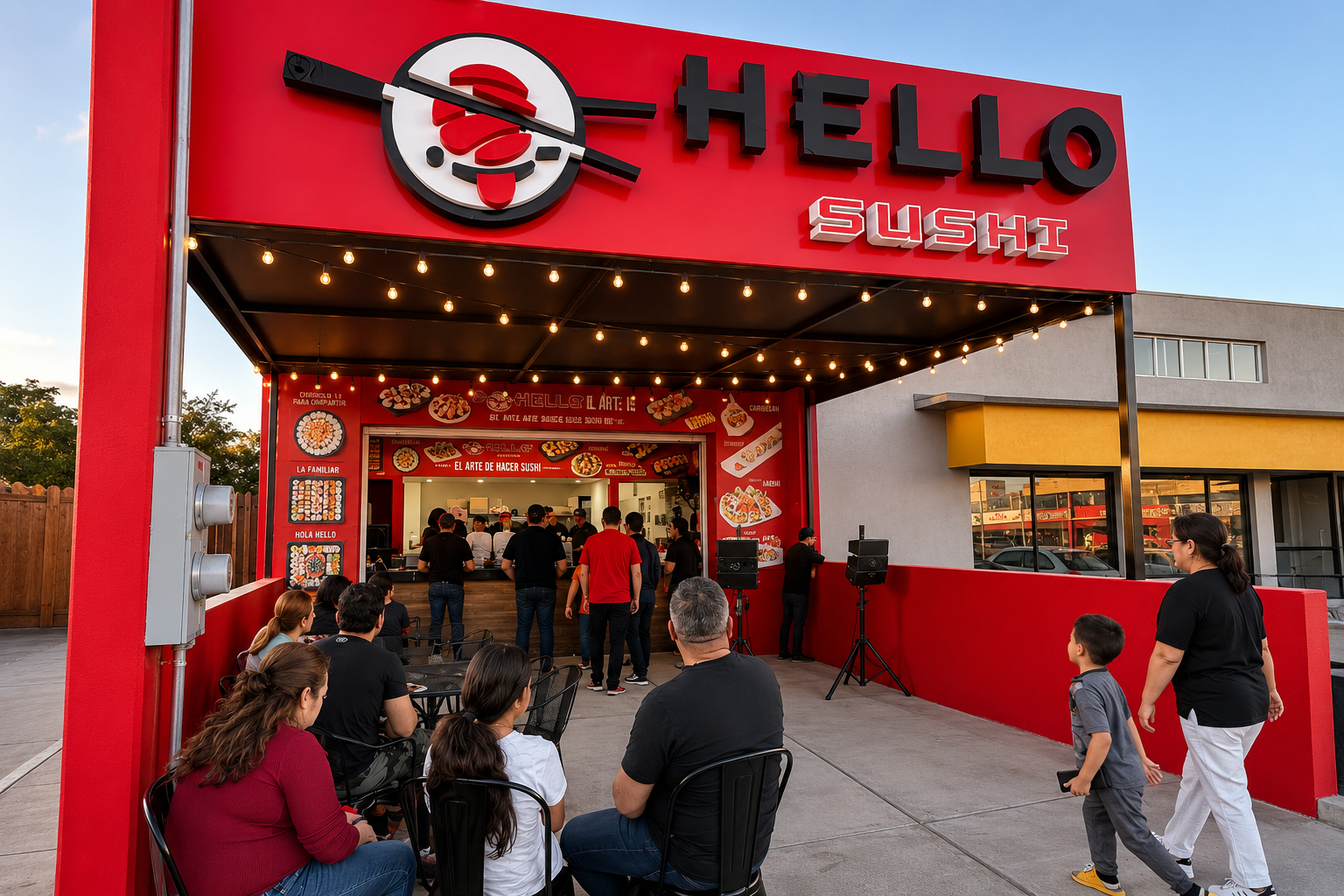 Interior Hello Sushi